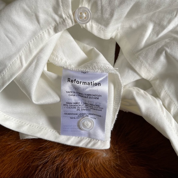 Reformation Derek long sleeve crop top - Picture 12 of 15